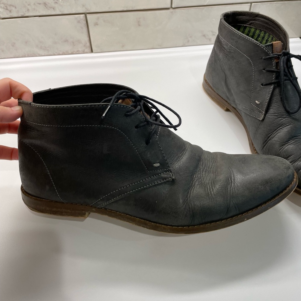 Men’s Gray Ben Sherman Dress Shoes